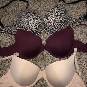 PINK push-up bras (MUST GO)